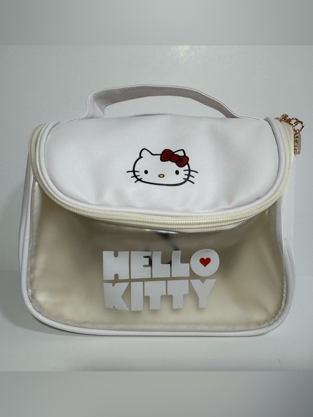Hello Kitty White Hanging accessory cosmetic bag